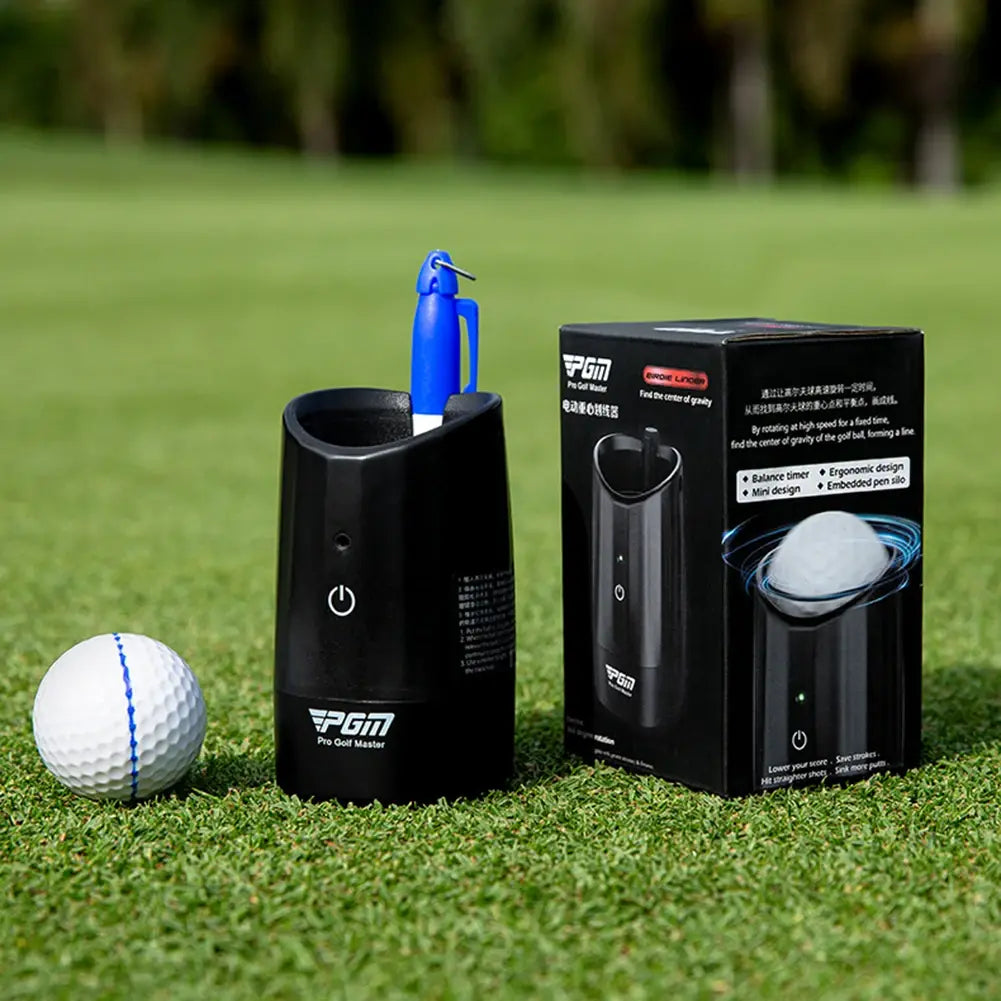 Golf Electric Scriber Finds Gravity Distribution Line Golf Ball Marker PP Electric Golf Scriber Golf Accessories