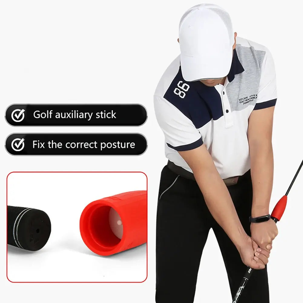 Silicone Golf Power Stick Corrective Action Golf Practice Training Stick Lightweight Durable Multifunctional Outdoor Accessories