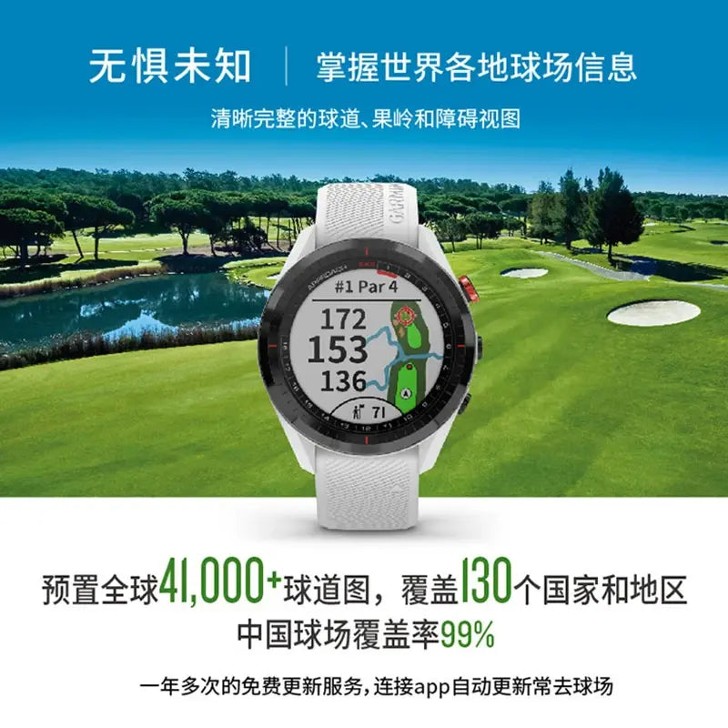 Original Garmin Approach S62 Golf Watch Intelligent Distance Measurement Outdoor Sports Fitness Heart Rate Blood Oxygen