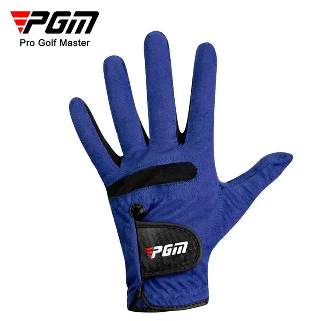 PGM Breathable Golf Gloves,Soft Slip-resistant Male Training Sport Gloves,Left Right Hand Sheepskin Golf Glove For Men