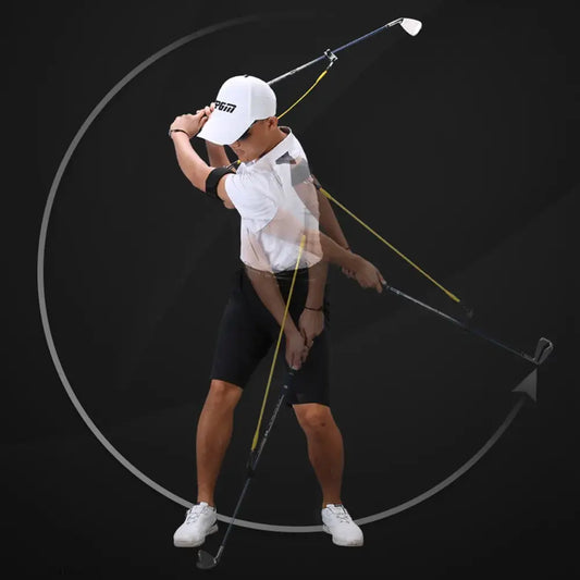 Golf Swing Tension Belt Band Golf Swing Trainer Strength Trainer Action Supplies Golf Club Correction Strong Device JZQ025