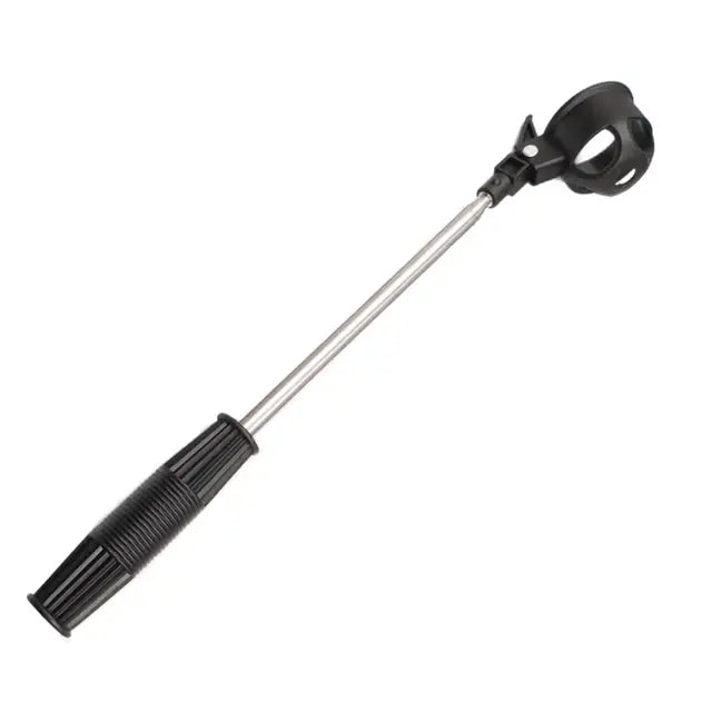 Golf Ball Pick Up Tools Telescopic Golf Ball Retriever Catcher Golf Training Aids Automatic Locking Scoop Picker Golf Ball