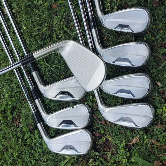 Tour Edge TT-200 8Pcs Brand New Golf head  Silver  Irons  Golf Clubs Iron Set 4-9P 48  Flex Graphite/Steel Shaft with Head Cover