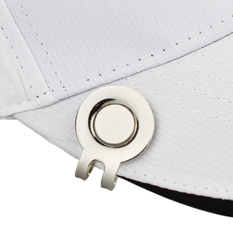 Golf Ball Marker Hat Clip With Magnet Ball Mark One Putt Golf Putting Alignment Aiming Cap Clips Drop Ship